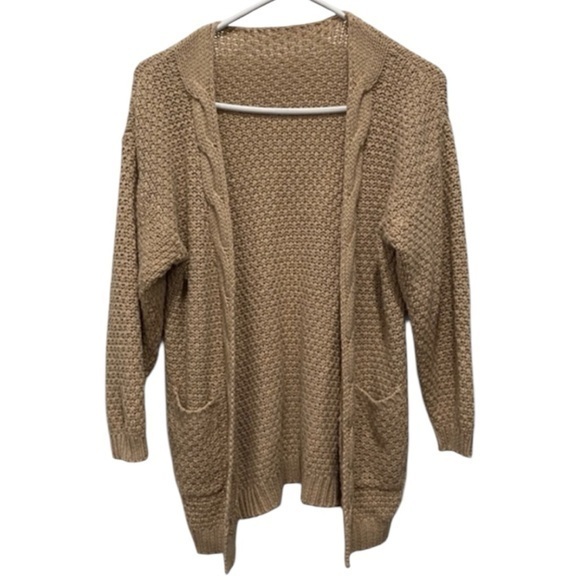Sweaters - Cable Knit Cardigan